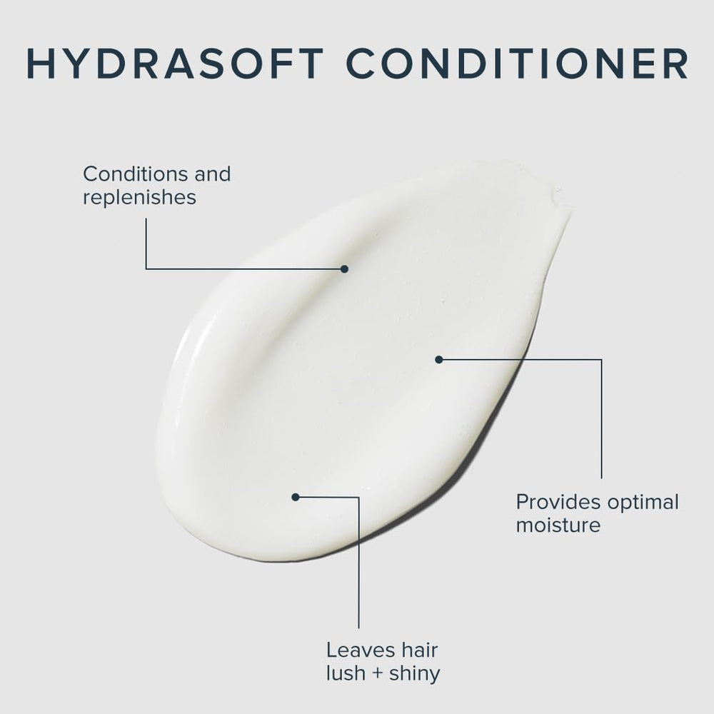 Close-up of Awapuhi Wild Ginger HydraSoft Conditioner label highlighting color-safe, paraben-free formula.