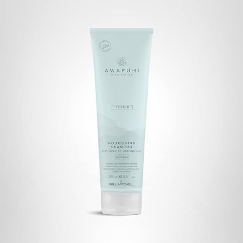 Awapuhi Wild Ginger PCR packaging emphasizes eco-conscious bottle with unique color