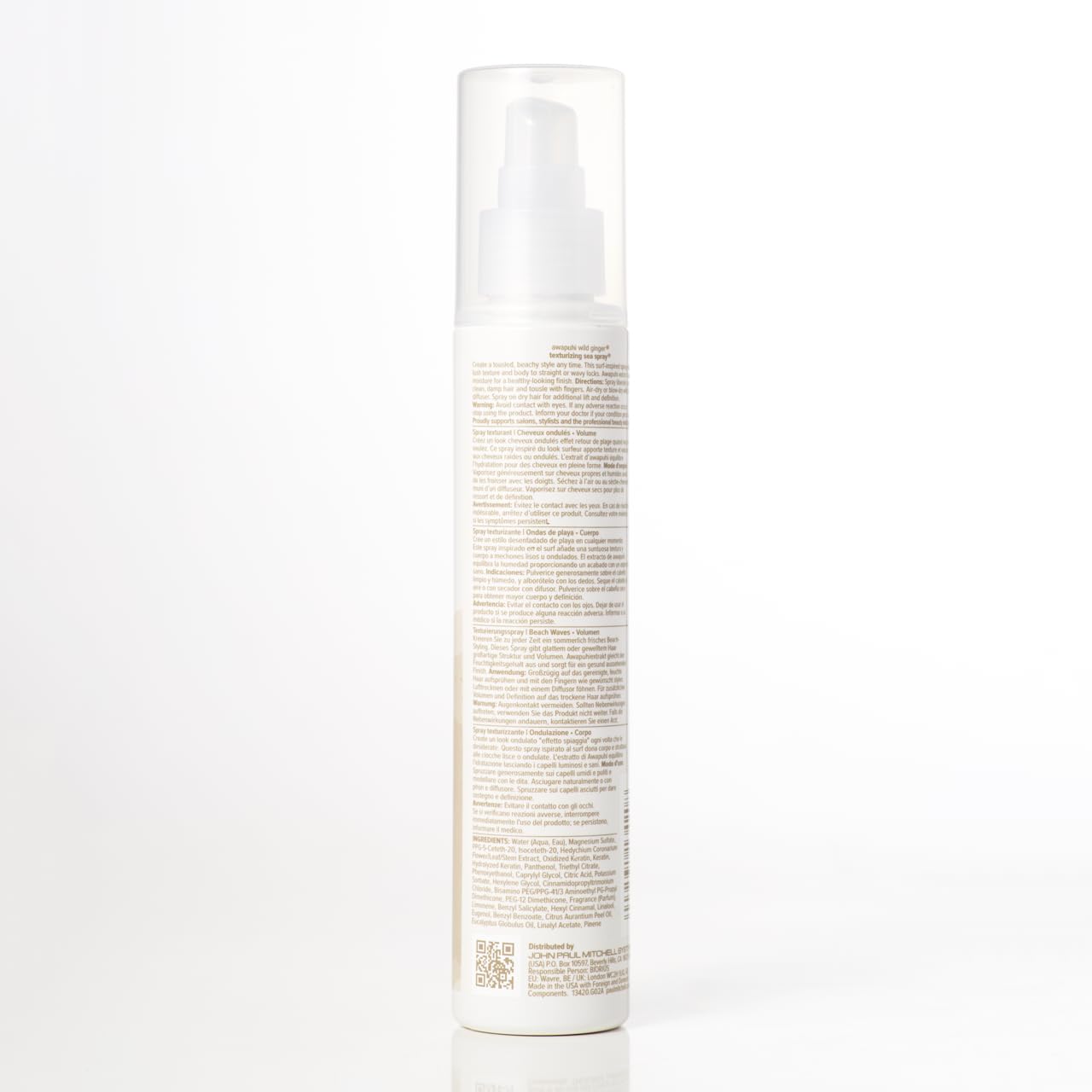 Eco-friendly packaging with at least 25% PCR material.