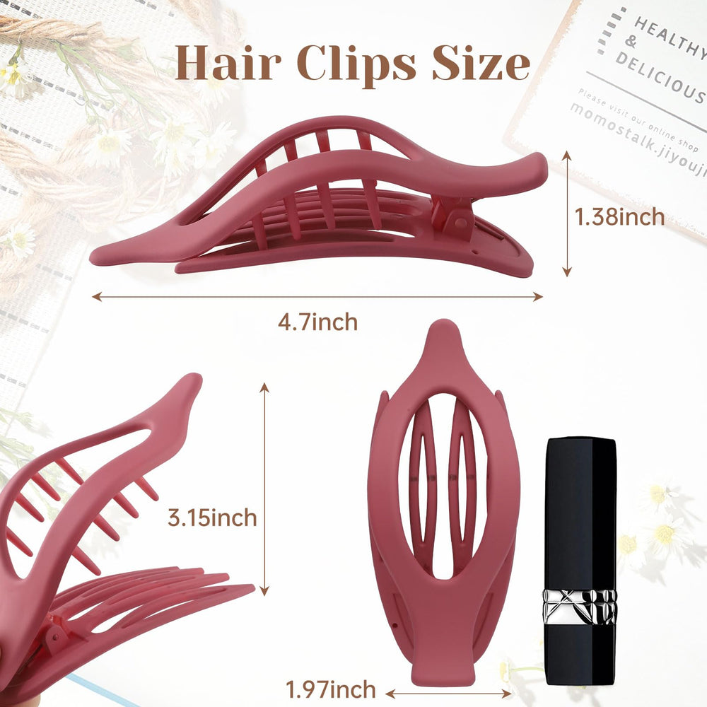 Awaytr clips plano frances colores durables para combinar con estilos.