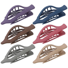 Awaytr clips plano frances para damas, cómodo diseño plano que abraza la cabeza todo el día.