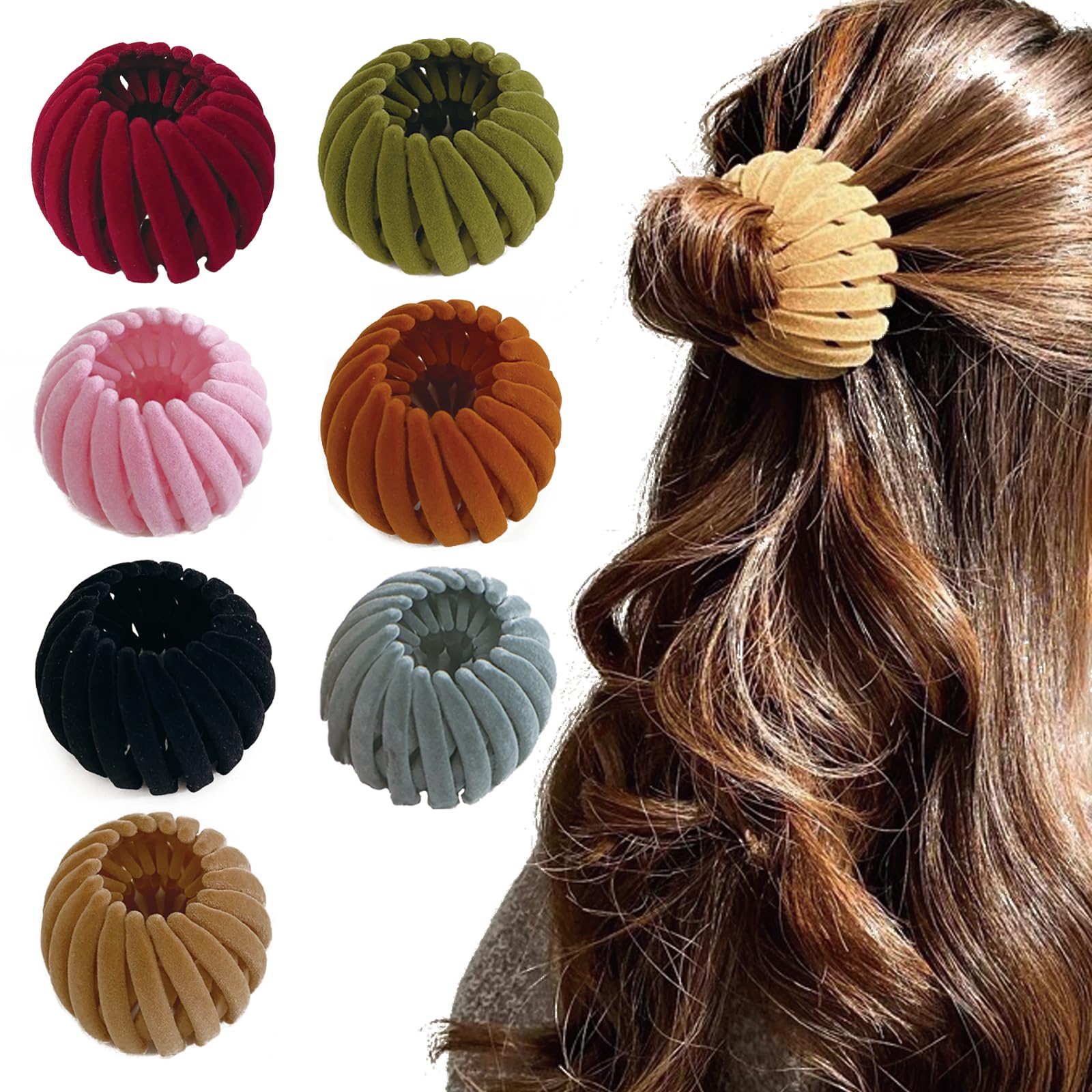Aweoisa Bird Nest Magic Hair Clip providing secure hold for versatile updos