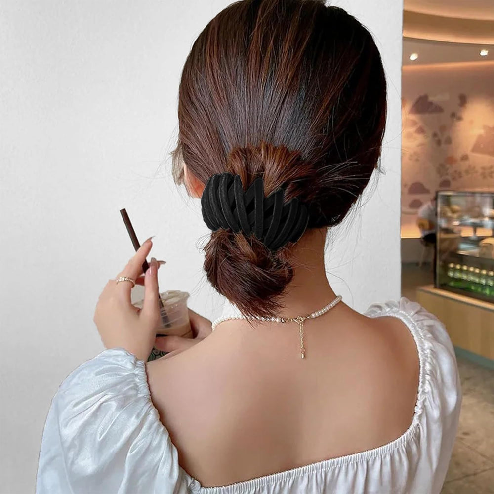 Aweoisa Multi-color Hair Clip Pack adds subtle color accents to outfits