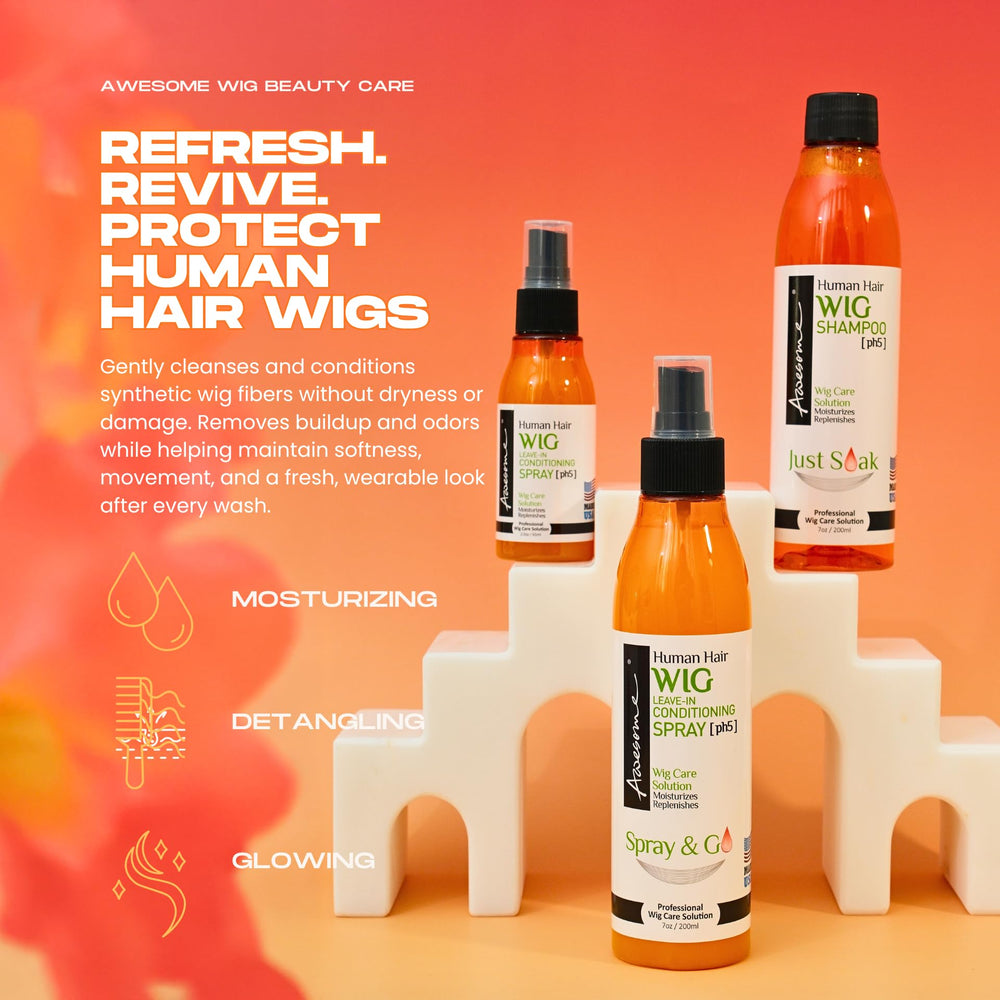 Awesome wig conditioner spray mist for easy detangling and quick refresh