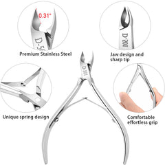 Awpeye half-jaw cuticle nippers for tight areas