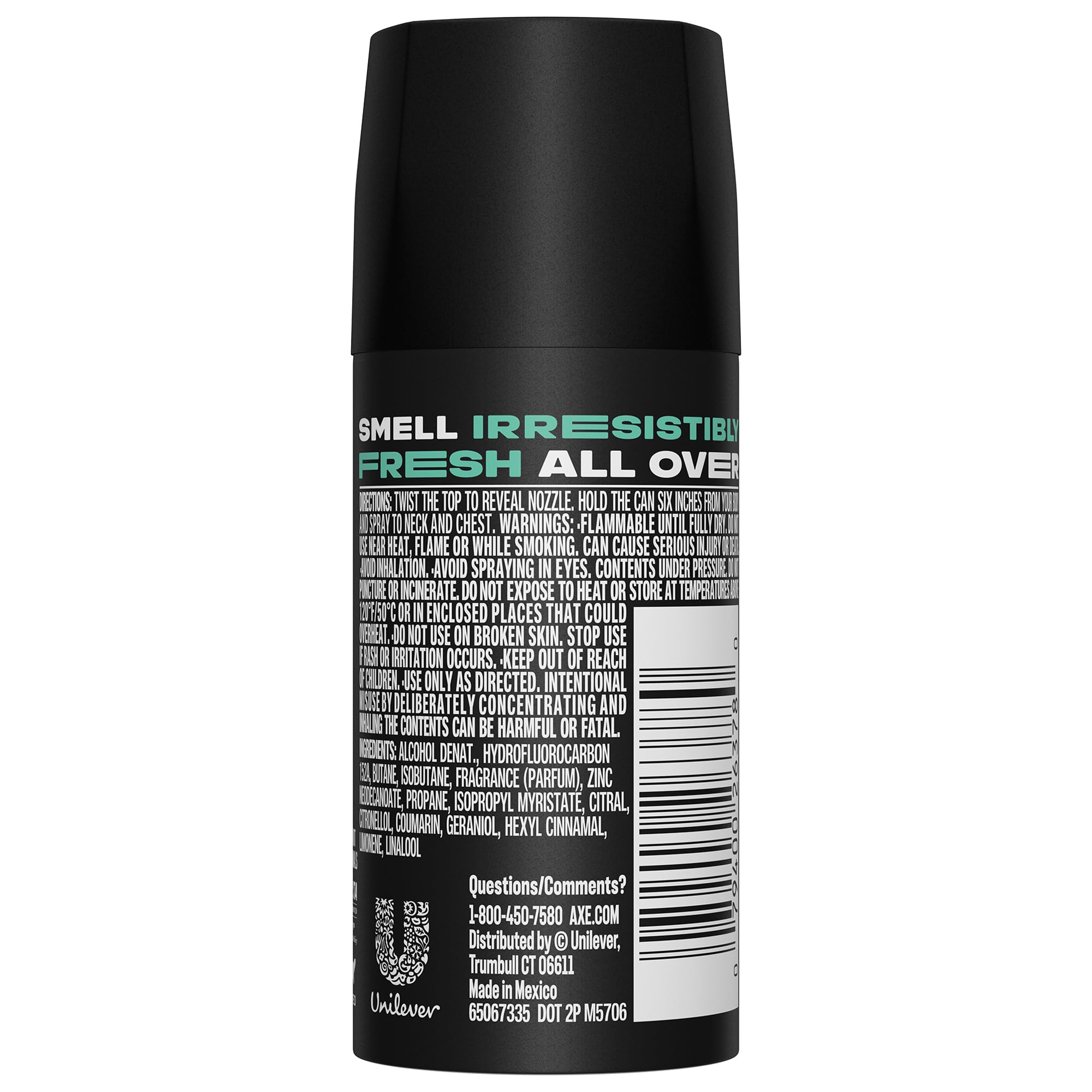 AXE Apollo Desodorante de viaje: protección 48 h y fragancia de salvia y cedro