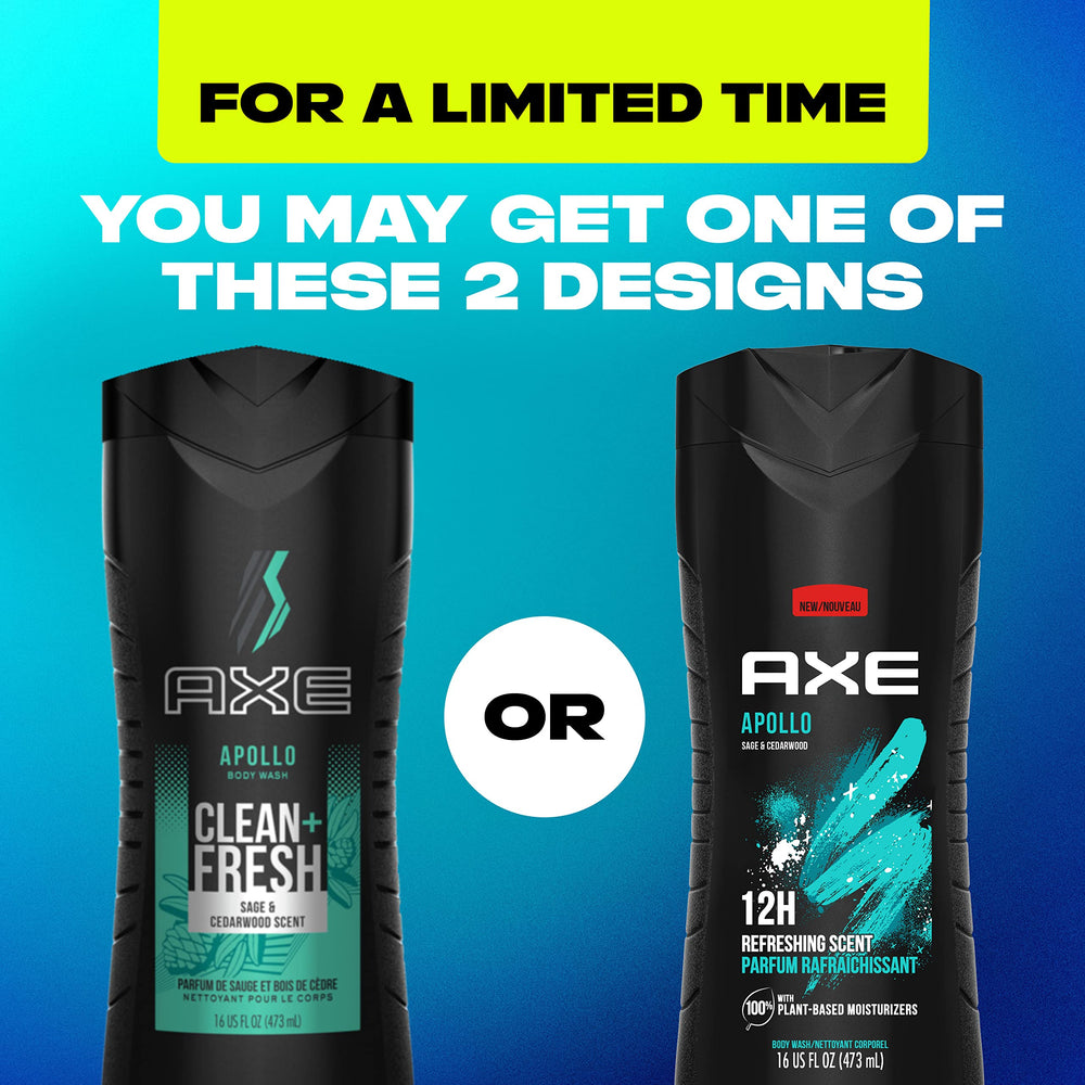 AXE Apollo: notas de salvia y cedro en la fragancia