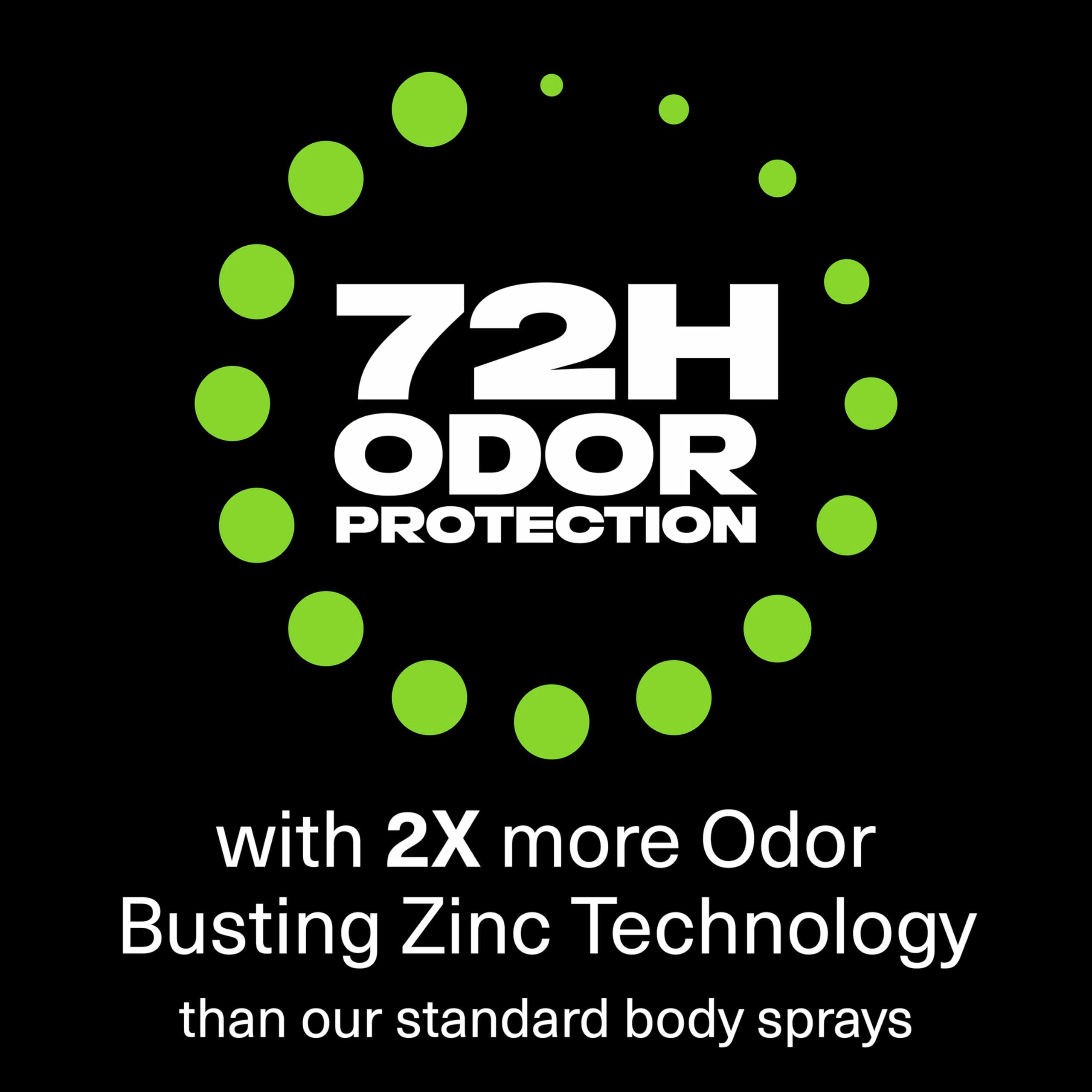 AXE Aqua Bergamot spray label highlights zinc protection and aluminum free formula