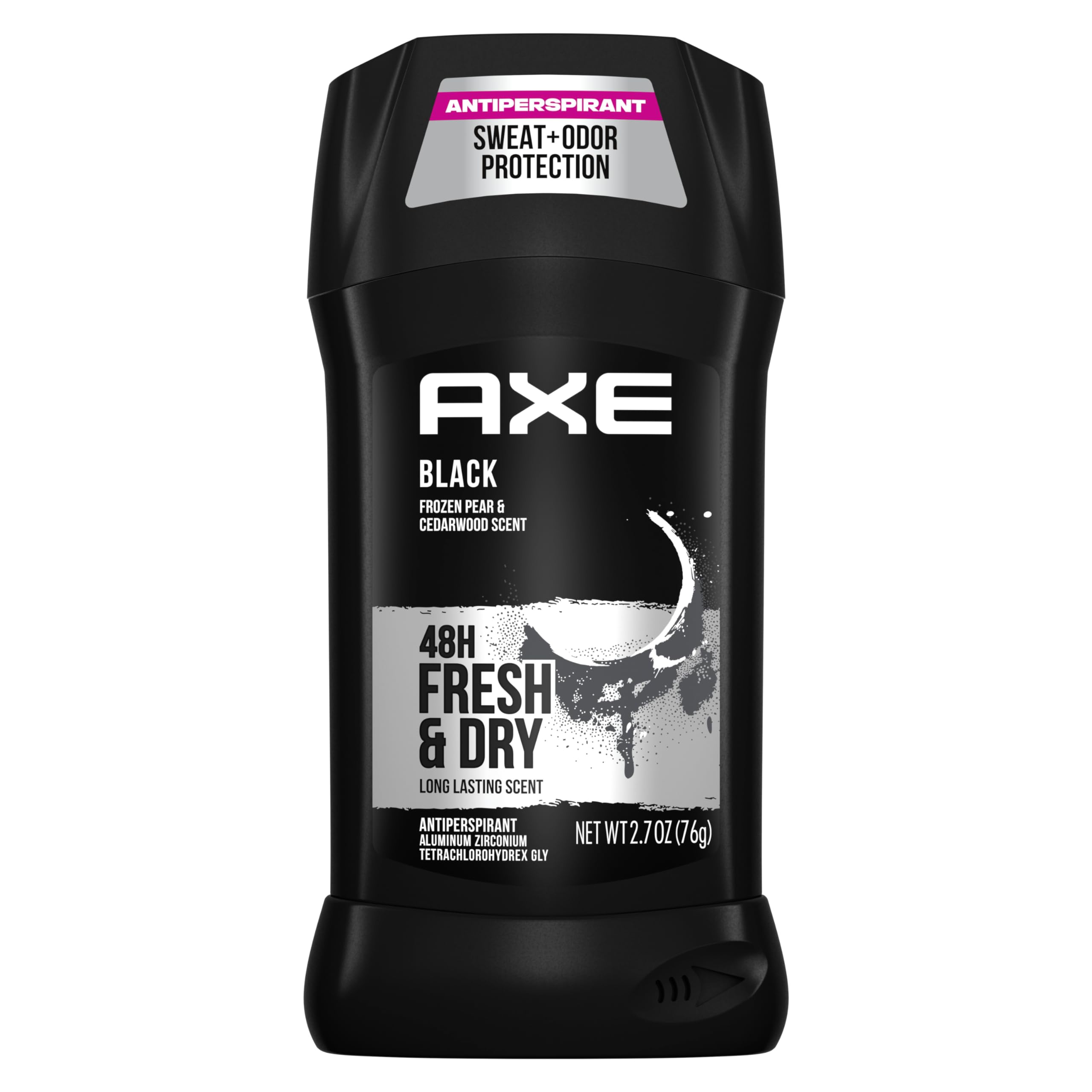 AXE Black barra-desodorante para hombres, pack4, protección duradera y frescura diaria.
