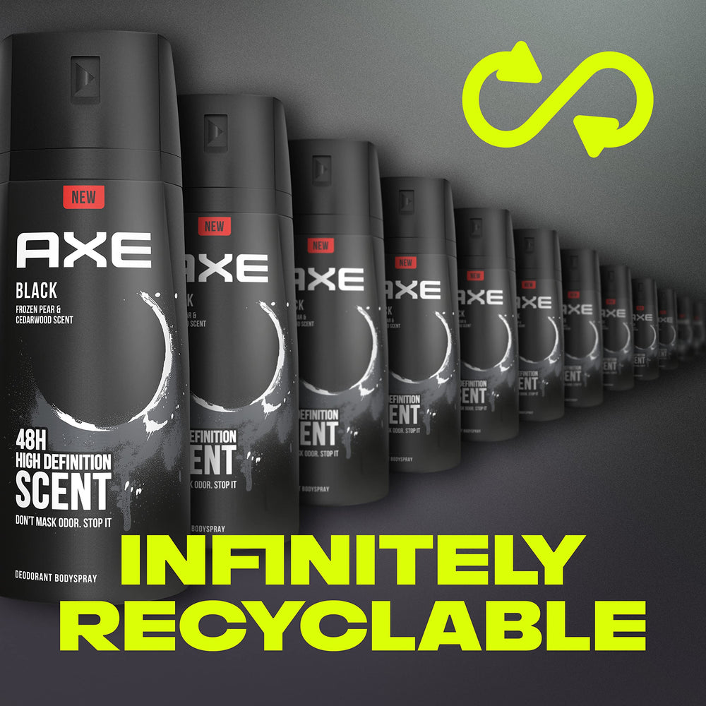AXE Black desodorante, aroma equilibrado que no resulta invasivo.