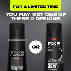 AXE Black desodorante, fragancia pera congelada para un aroma sutil y fresco.