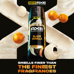 AXE spray nozzle close-up showing instant refreshment from the fine fragrance.