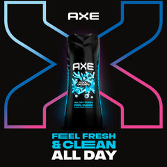AXE Cool Ocean: cerca de la etiqueta, fórmula con aceites esenciales