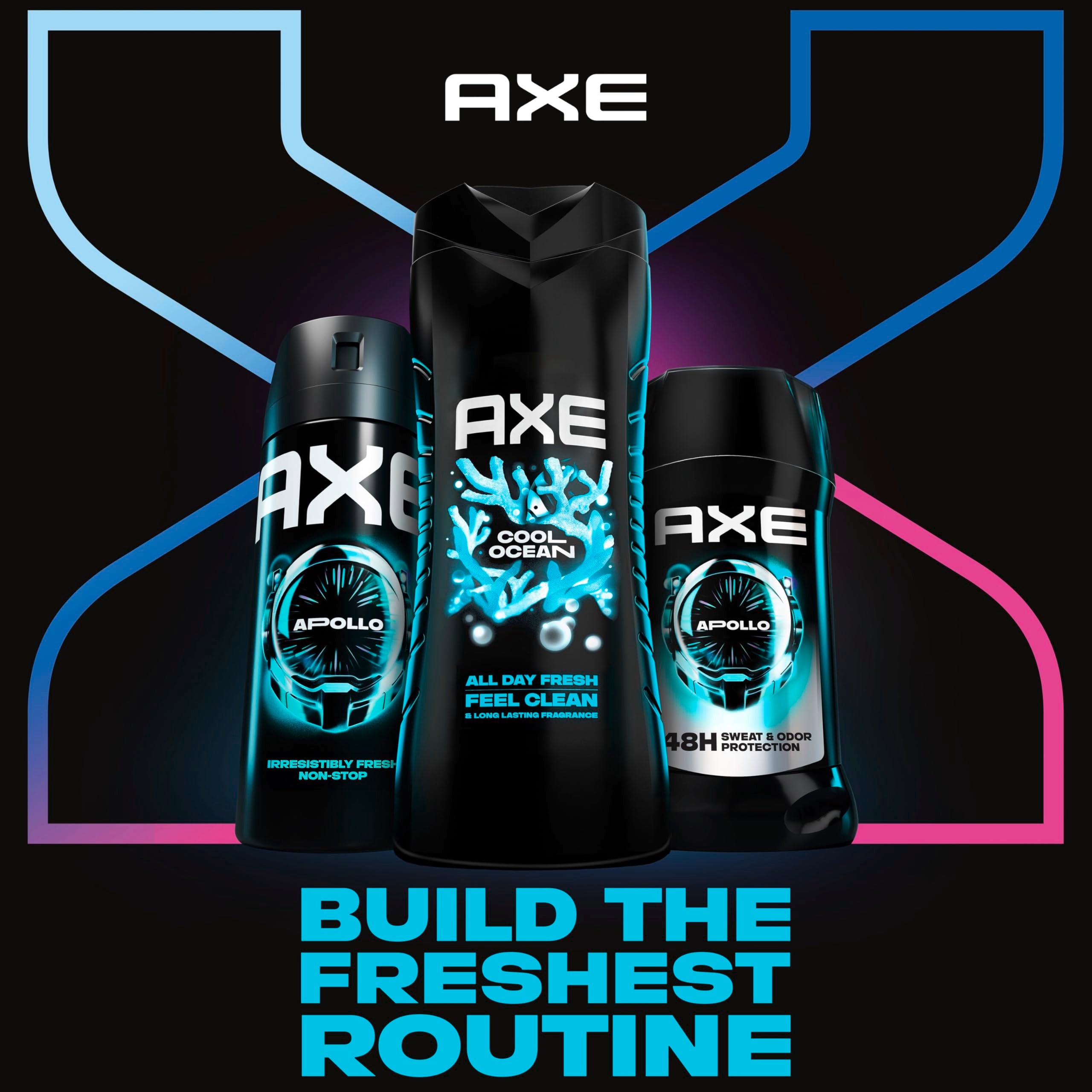 AXE Cool Ocean: instrucciones de uso para espuma fácil