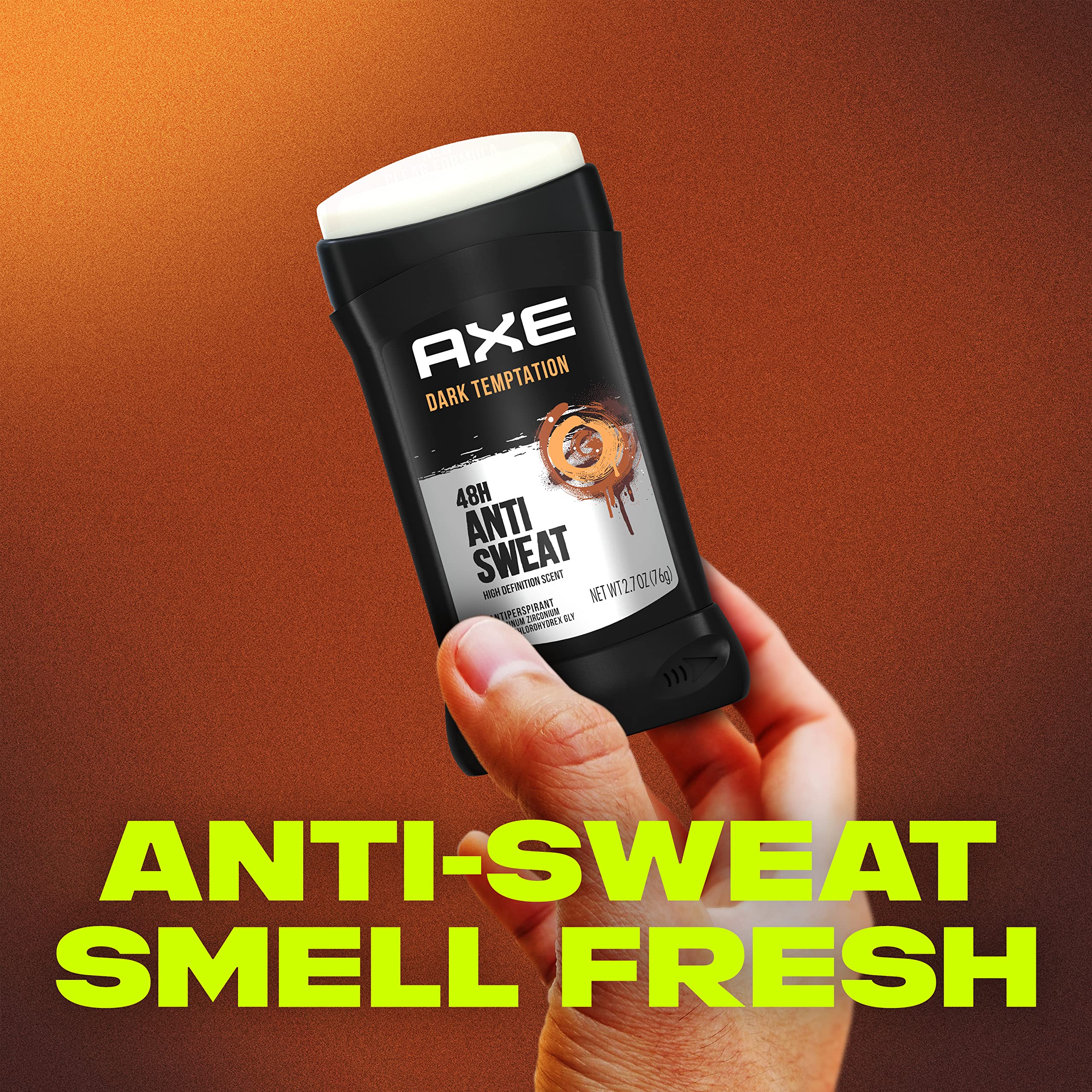 AXE Dark Temptation: barra desodorante invisible sin dejar manchas.