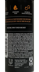 Applying AXE Dark Temptation Bodyspray for quick, lightweight odor protection.