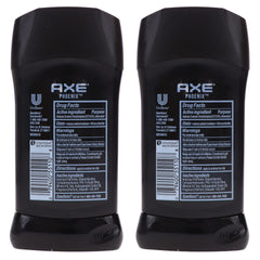 AXE Dry Phoenix aplicación en barra ideal para uso diario.