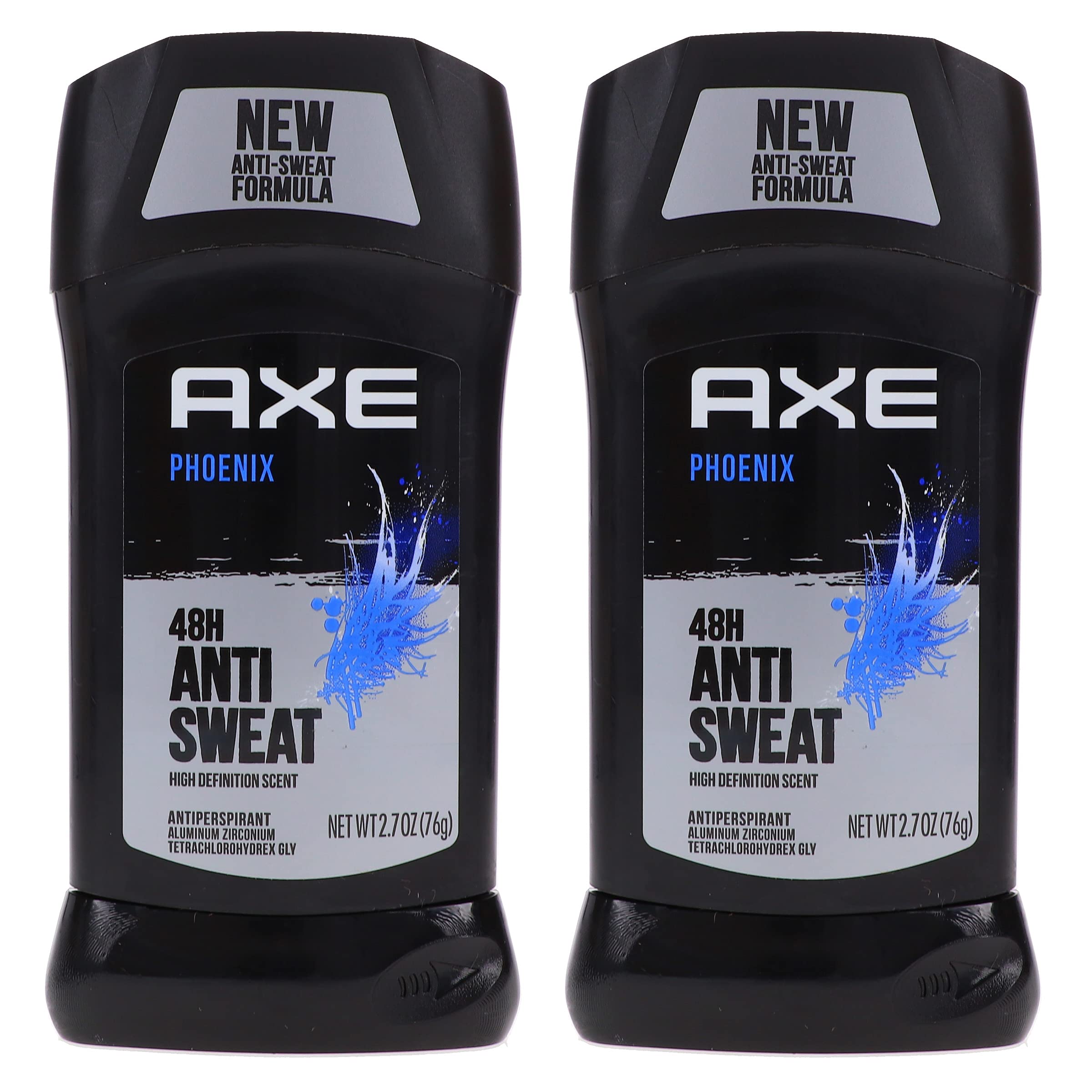 AXE Dry Phoenix desodorante barra en pack de 2 para protección diaria y frescura.