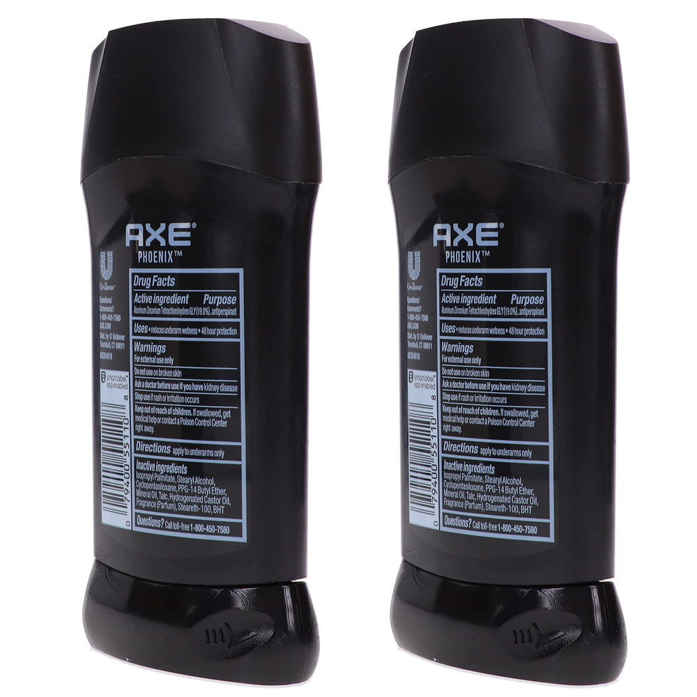 AXE Dry Phoenix protección diaria contra sudor y olor.
