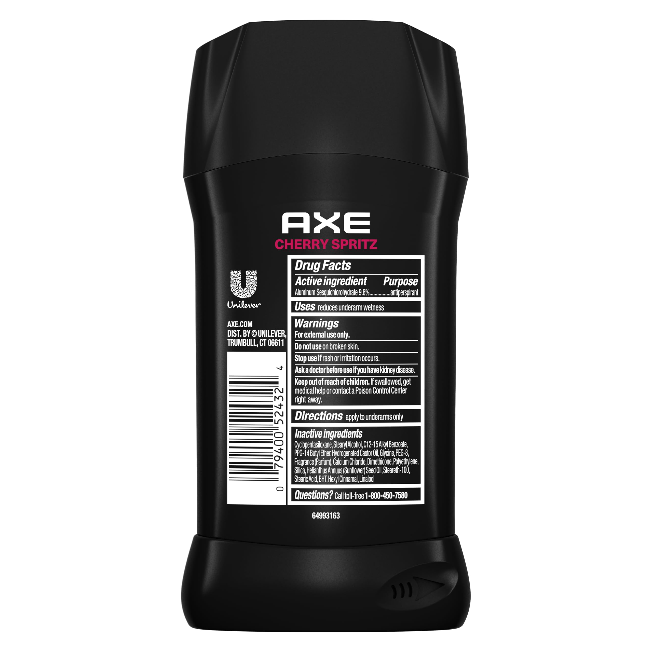 Envase reciclado al 95% de AXE, diseño sostenible.
