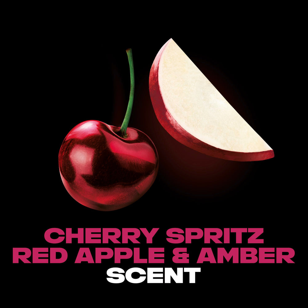 AXE Cherry Spritz: aplicación rápida en cuello para un refresco instantáneo