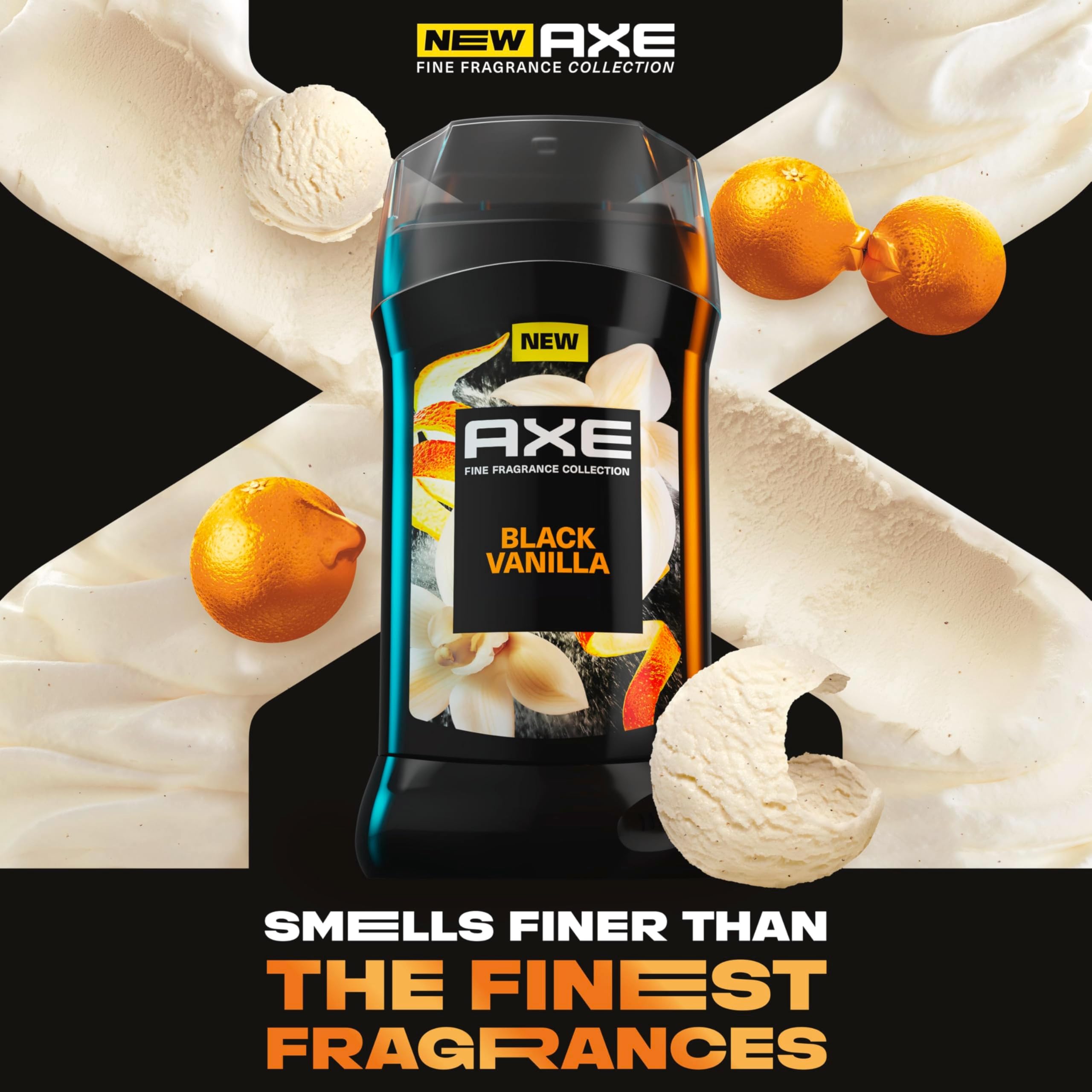 AXE desodorante sin aluminio con aceite esencial de naranja para piel sensible