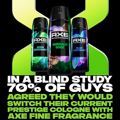AXE Green Geranium Body Wash packaging complements deodorant routine.