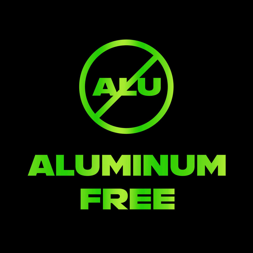 AXE Green Geranium Deodorant Spray label detail highlights essential oil notes.