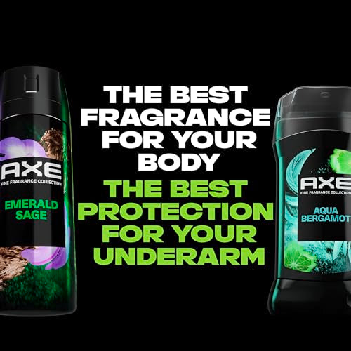 AXE Green Geranium Deodorant Stick closeup reveals smooth texture.