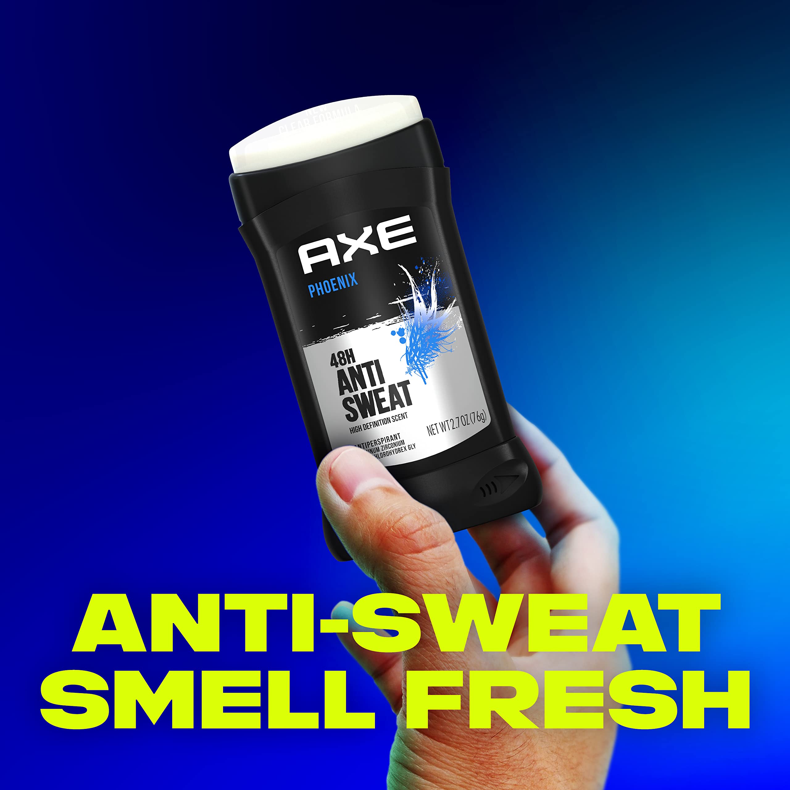 AXE Phoenix application close-up demonstrating smooth glide