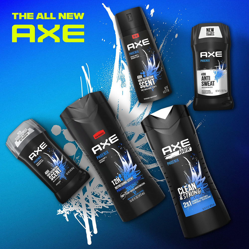 AXE Phoenix ofrece doble acción para eliminar olores y refrescar la piel