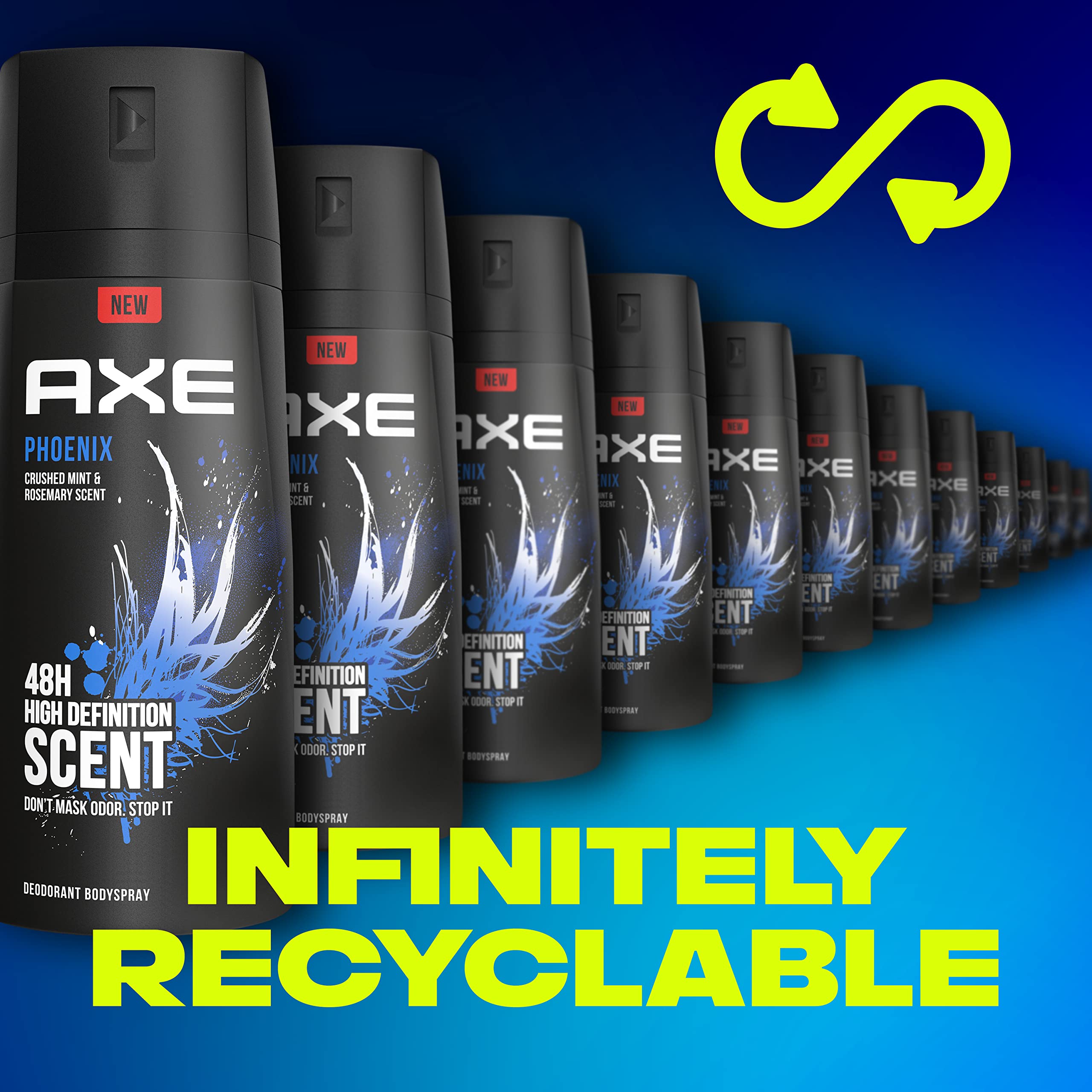 AXE Phoenix product shot in natural light for daily wear.