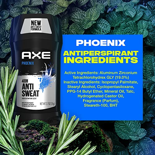 AXE Phoenix sustainable packaging messaging on box