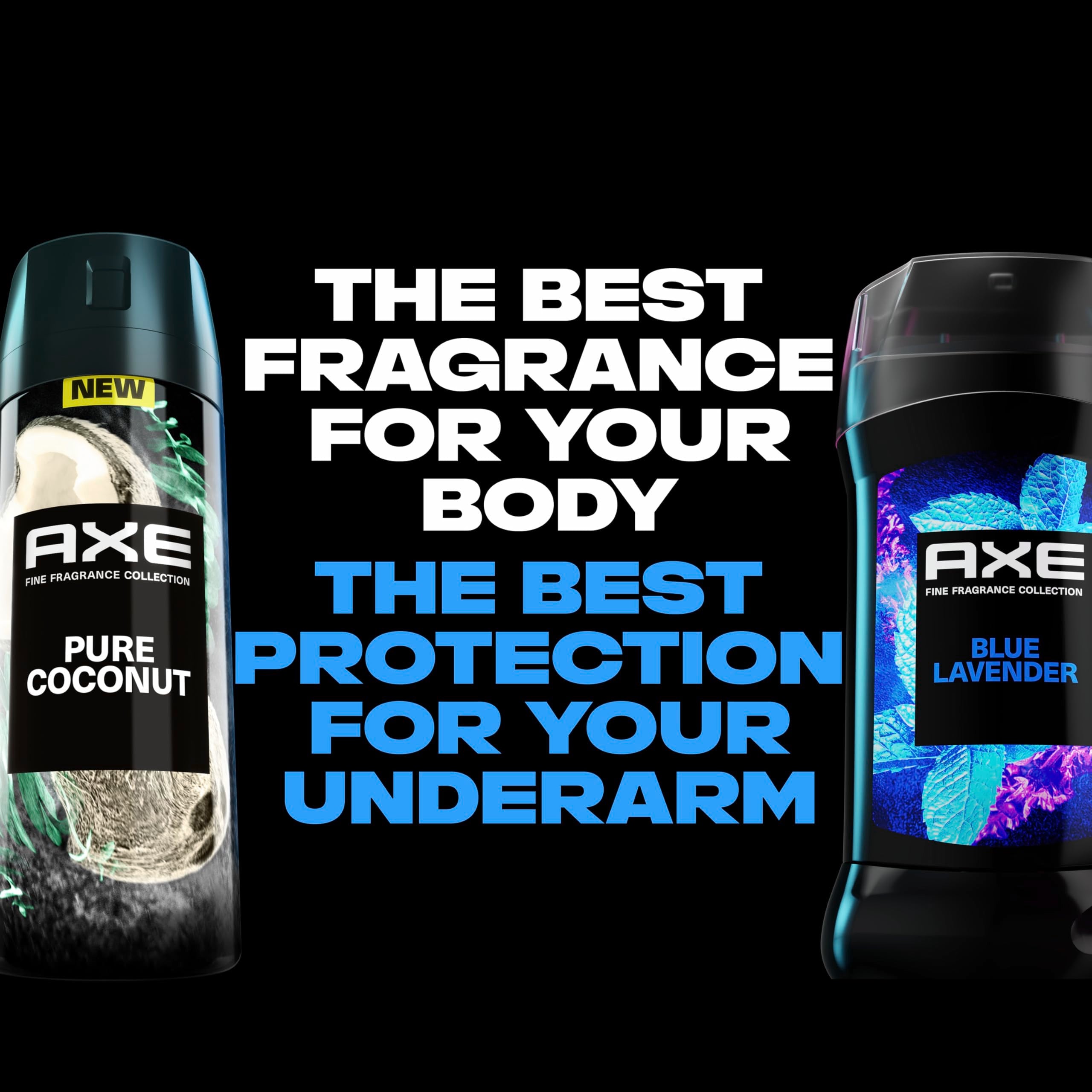 AXE Pure Coconut deodorant refreshing scent for daily use.