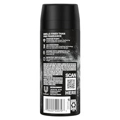 AXE Pure Coconut deodorant spray in action provides quick refreshment.