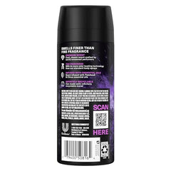 AXE Púrpura Patchouli: boquilla precisa para pulverización.