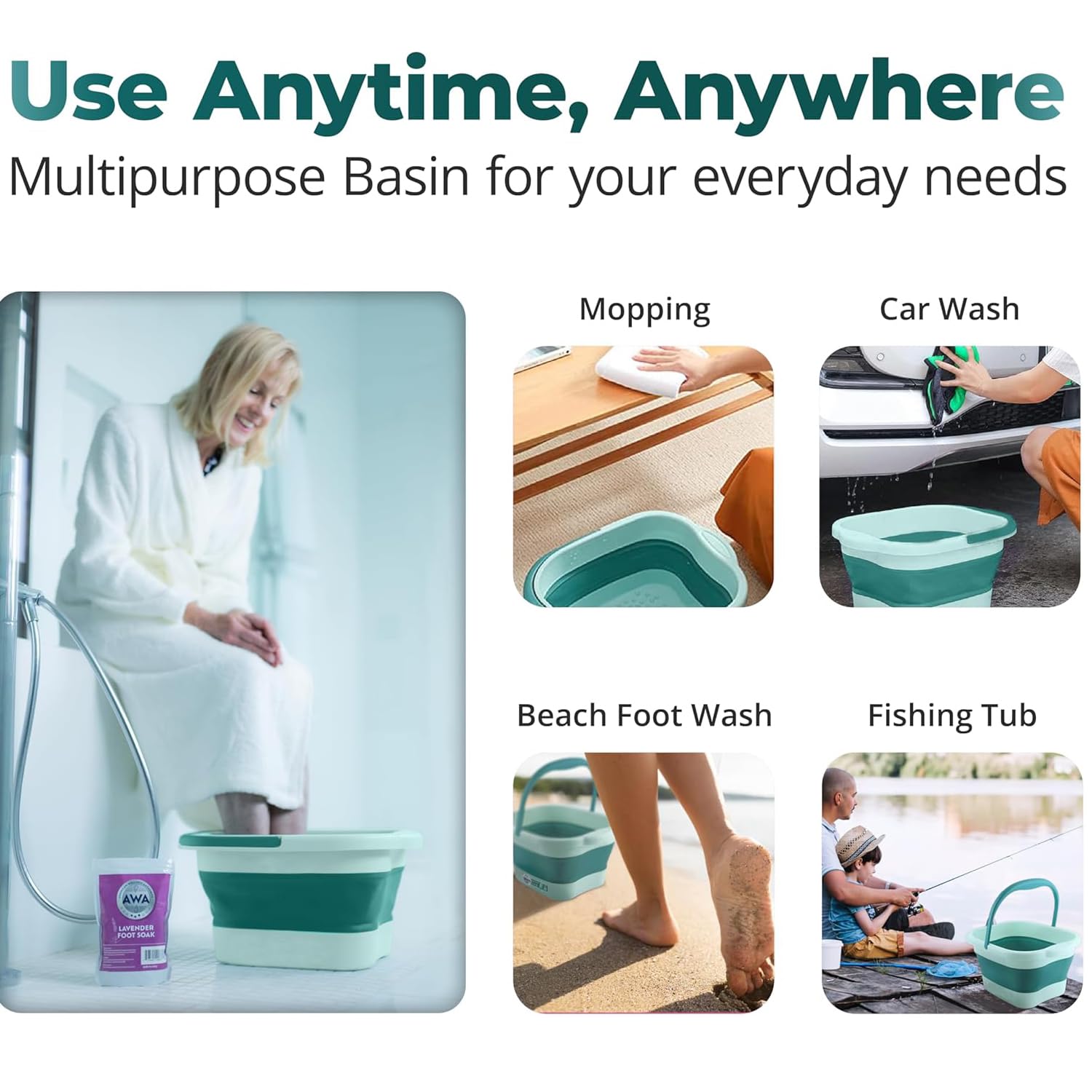 AXLOFO pedicure spa bowl for home use and simple foot care routines.