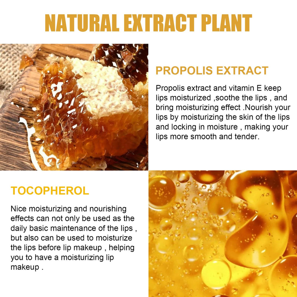 Axnzp lip balm with propolis moisturizes and softens dry lip skin
