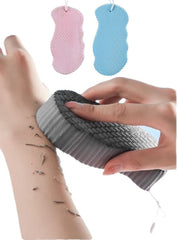 Axnzp Magic Exfoliating Bath Sponge blue-pink pack enhances cleansing and gentle exfoliation.