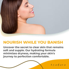 AYADARA butt acne spray provides gentle care for irritation-prone areas