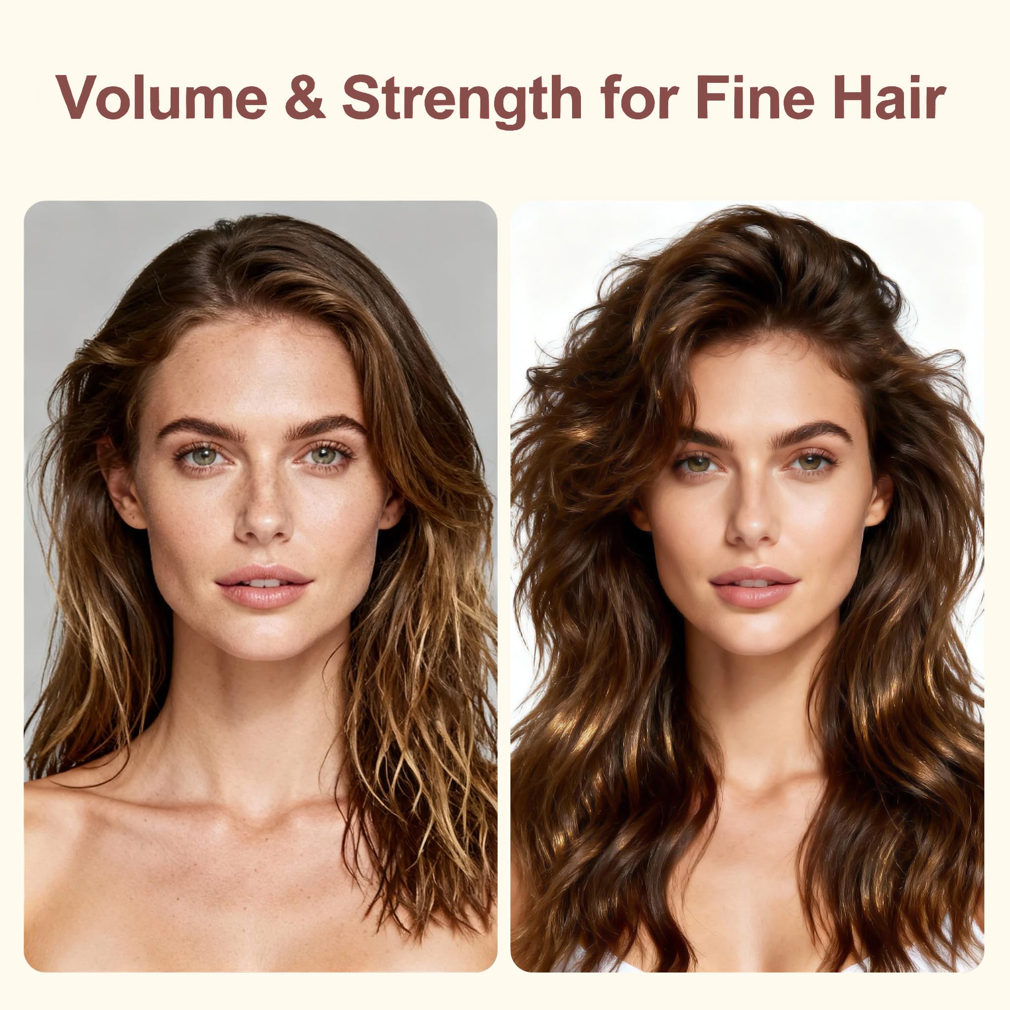AYCBNB Bamboo Hair Brush scalp massage use shows gentle stimulation