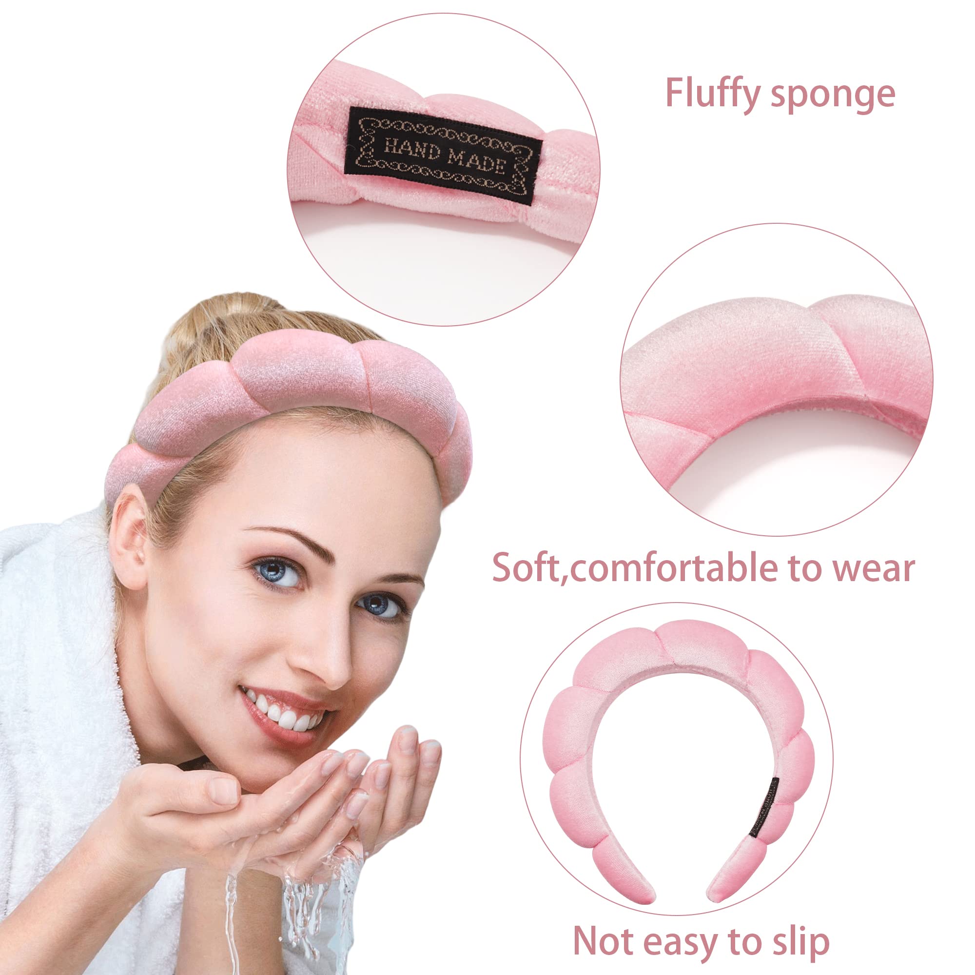 Ayesha Spa Headband ideal for washing face and makeup removal