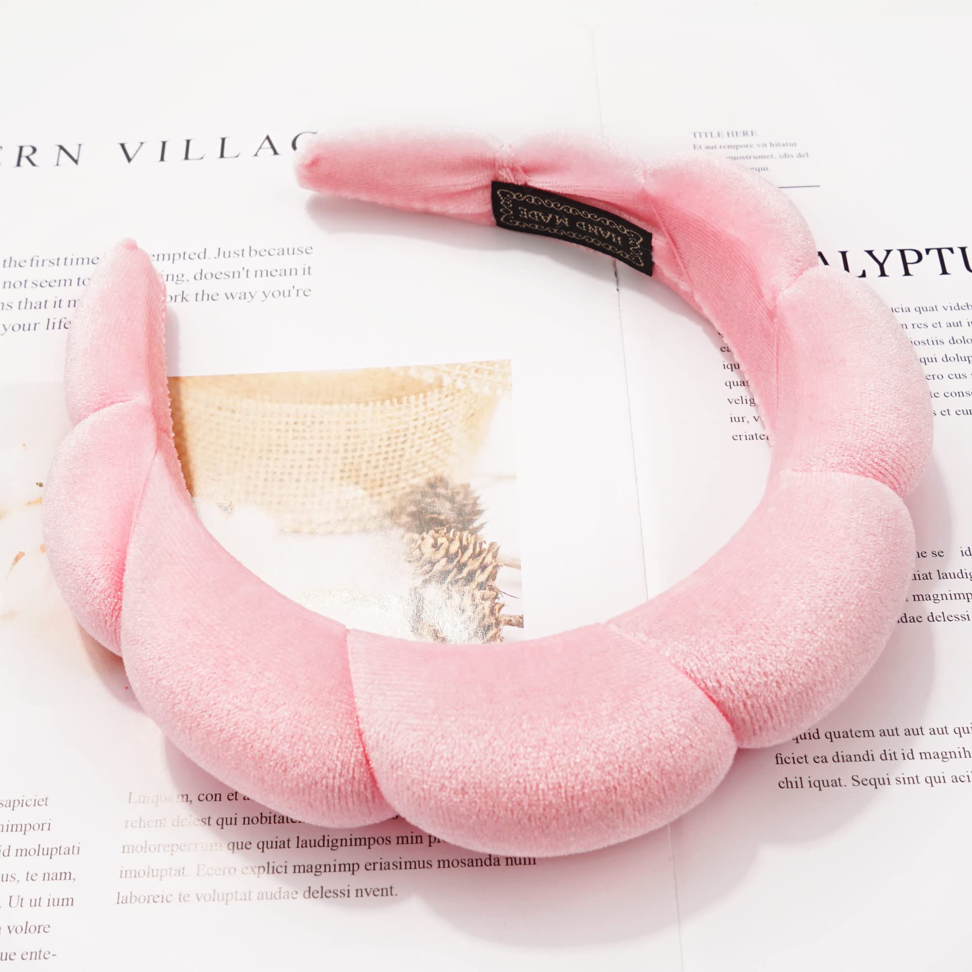 Ayesha Spa Headband suitable for yoga and light workouts, keeps hair in place