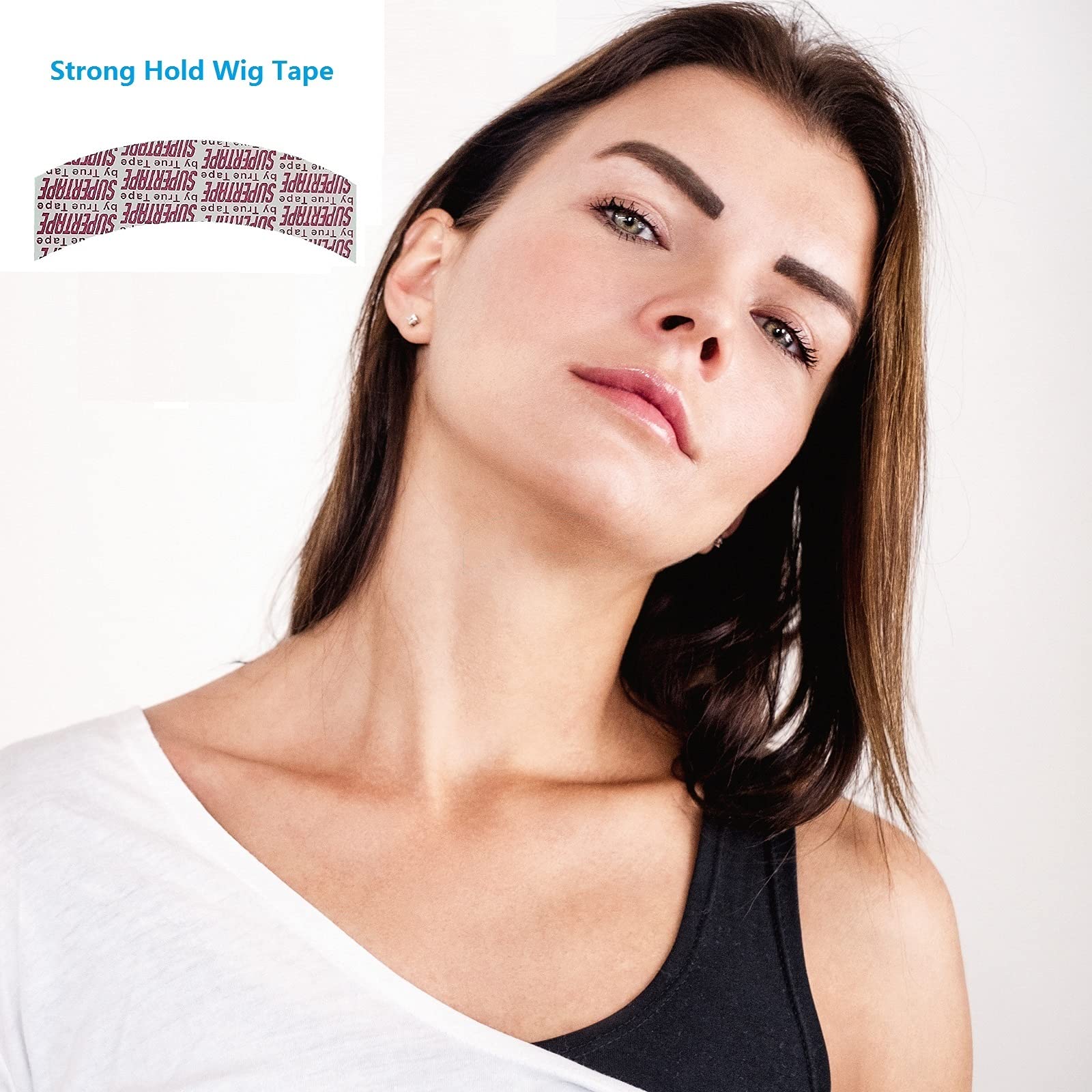 AYIBO lace tape close-up demonstrates strong hold in humidity.