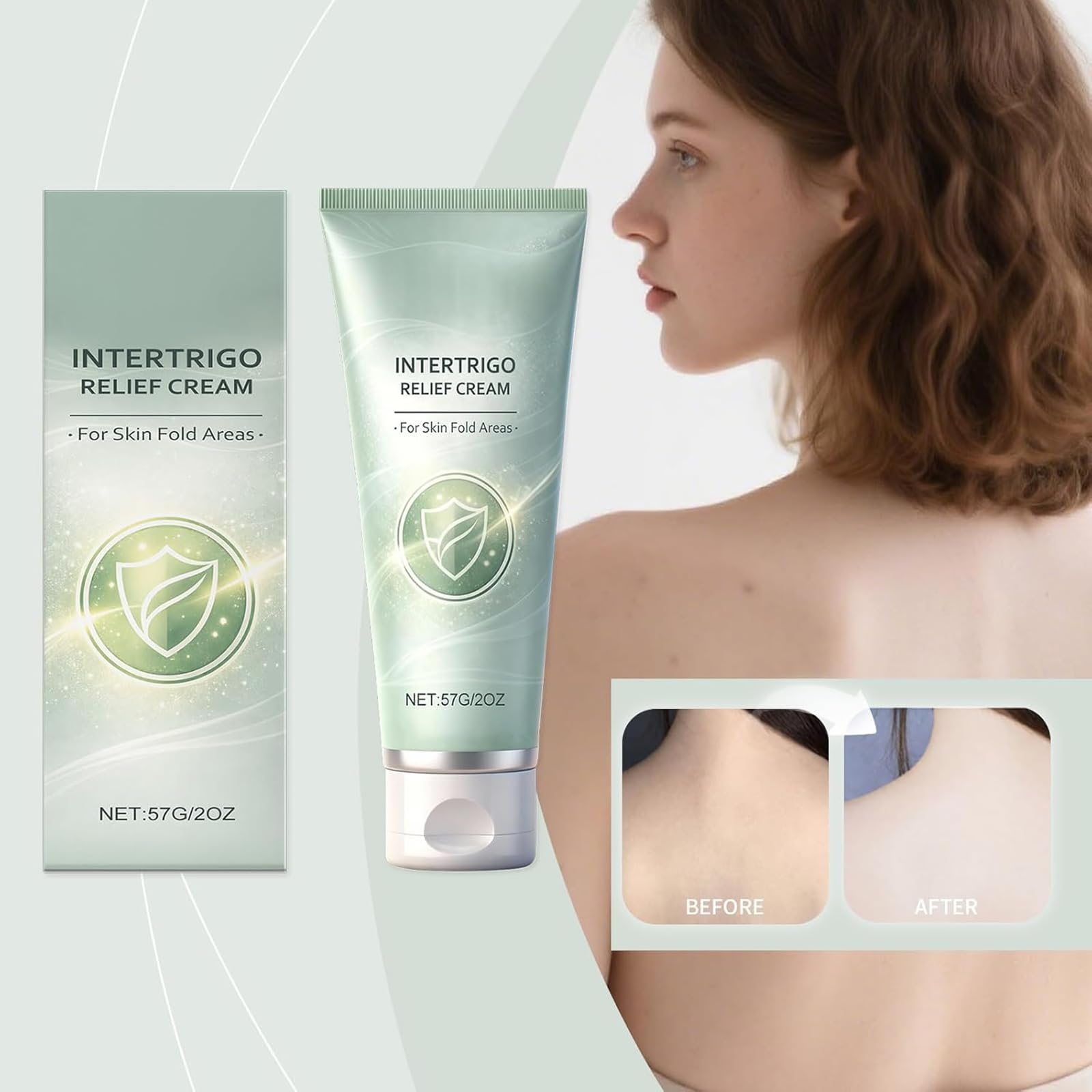 Ayland Healora Intertrigo: textura suave que se siente ligera y cómoda.