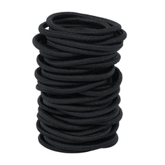 Ayogost black hair ties bulk pack for everyday use with secure hold