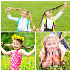 Ayogost durable ponytail holders with thick inner core for strong hold