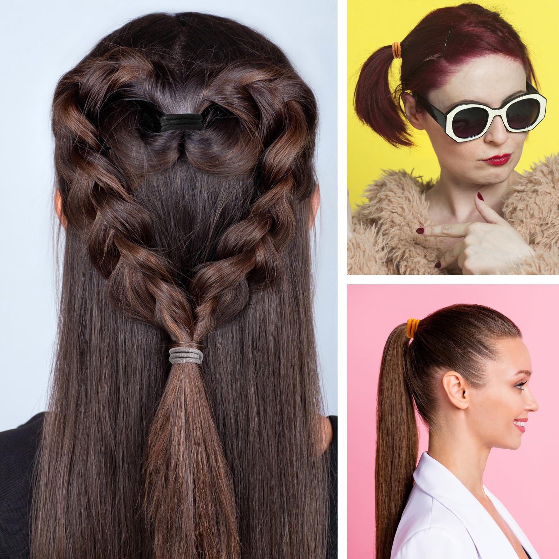 Ayogost elastic hair bands ideal for workouts and daily wear