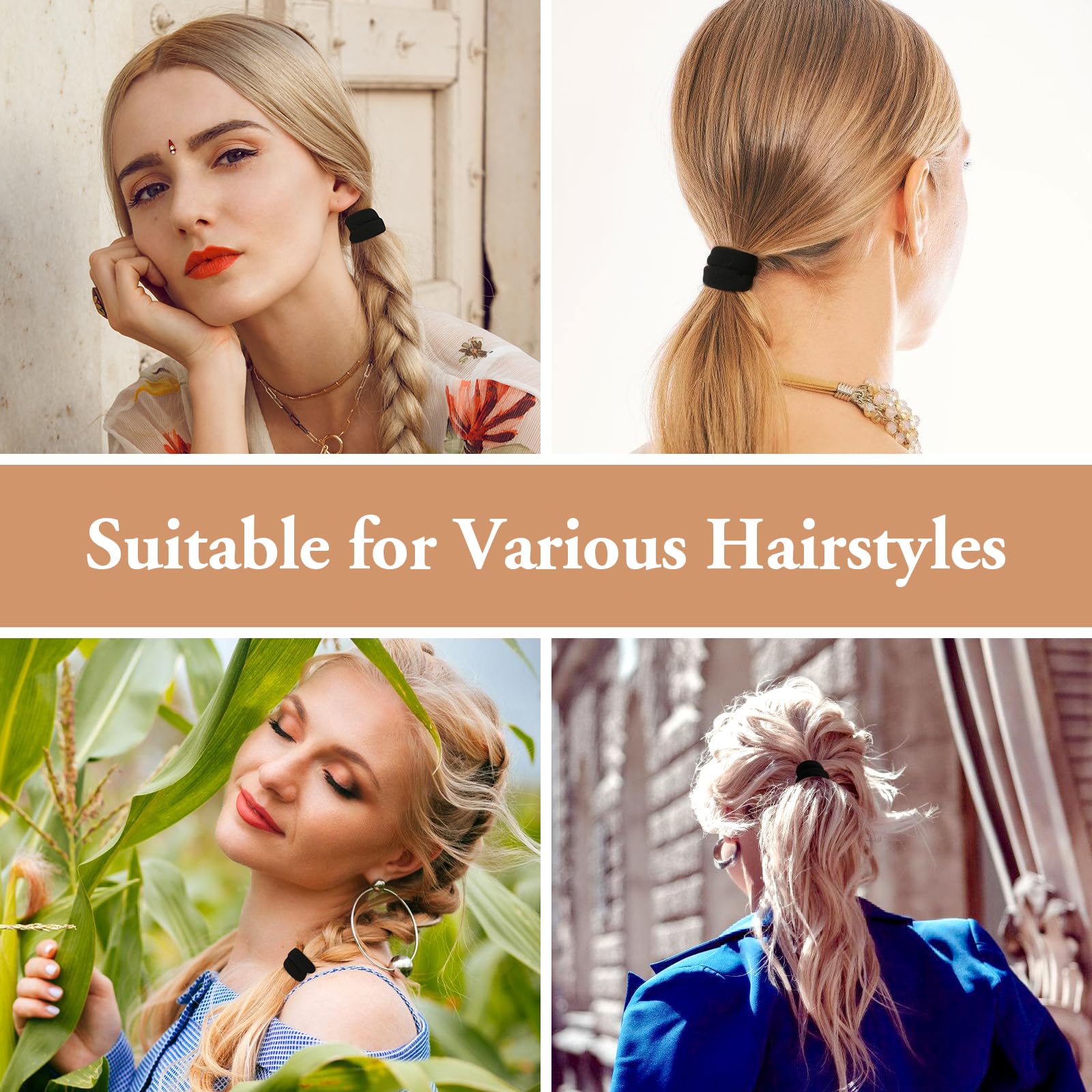 Ayogost family pack hair ties suitable for sharing at home.