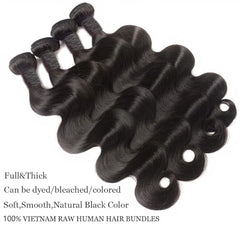 Ayolvou Brazilian 12A body-wave 22in bundles maintain texture after washing.